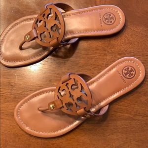 Tory Burch iconic Miller sandal. Like new!